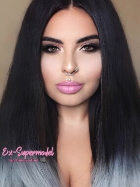 Jeffree Star | ‘Ex-Supermodel’ Lip Ammunition | NiB baby pink stunner rare 💄
